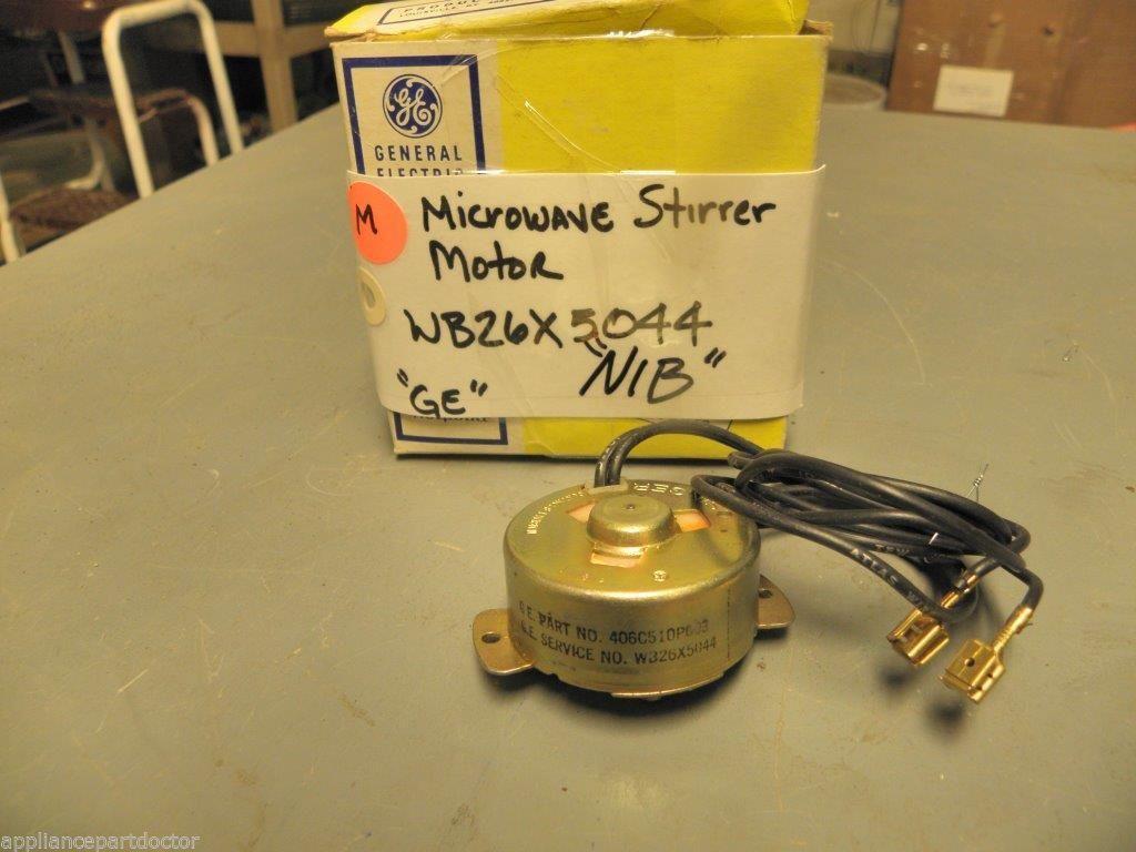 GE Microwave WB26X5044 Stirrer Motor NEW IN BOX GE Microwave WB26X5044 Stirrer Motor NEW IN BOX
